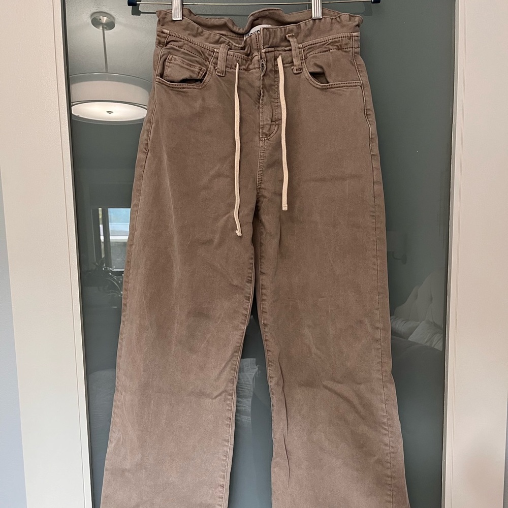 Paige Wide Leg Paperbag pants